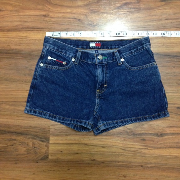 Tommy Hilfiger Jean Shorts Size 7 - Picture 3 of 5